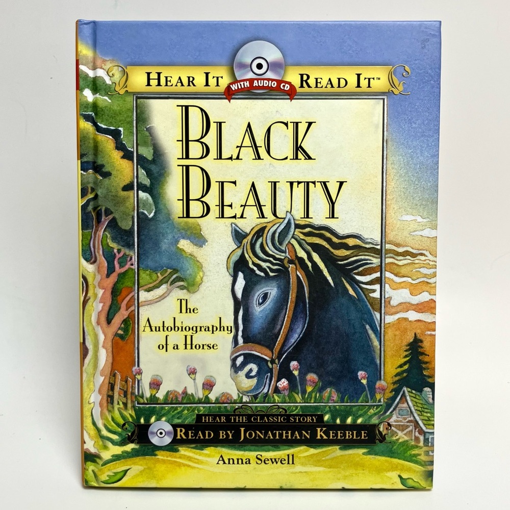Black Beauty Audio Book with CD Classic Children's Book Youth Litterature